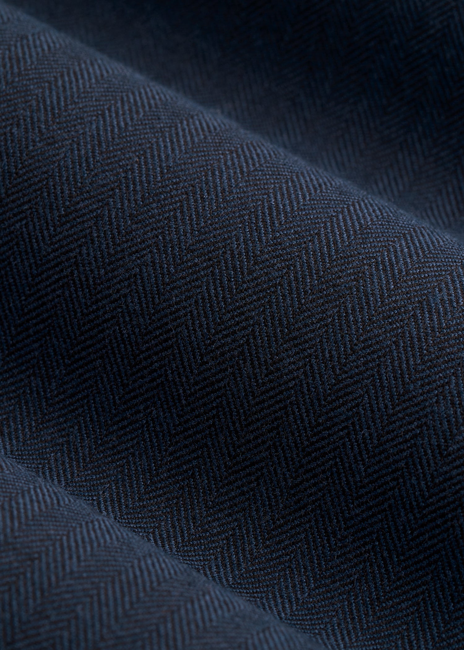 Core Blazer for Tall Men in Navy Blue Herringbone