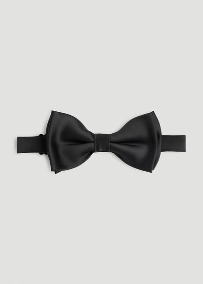 Bow Tie for Tall Men in Black