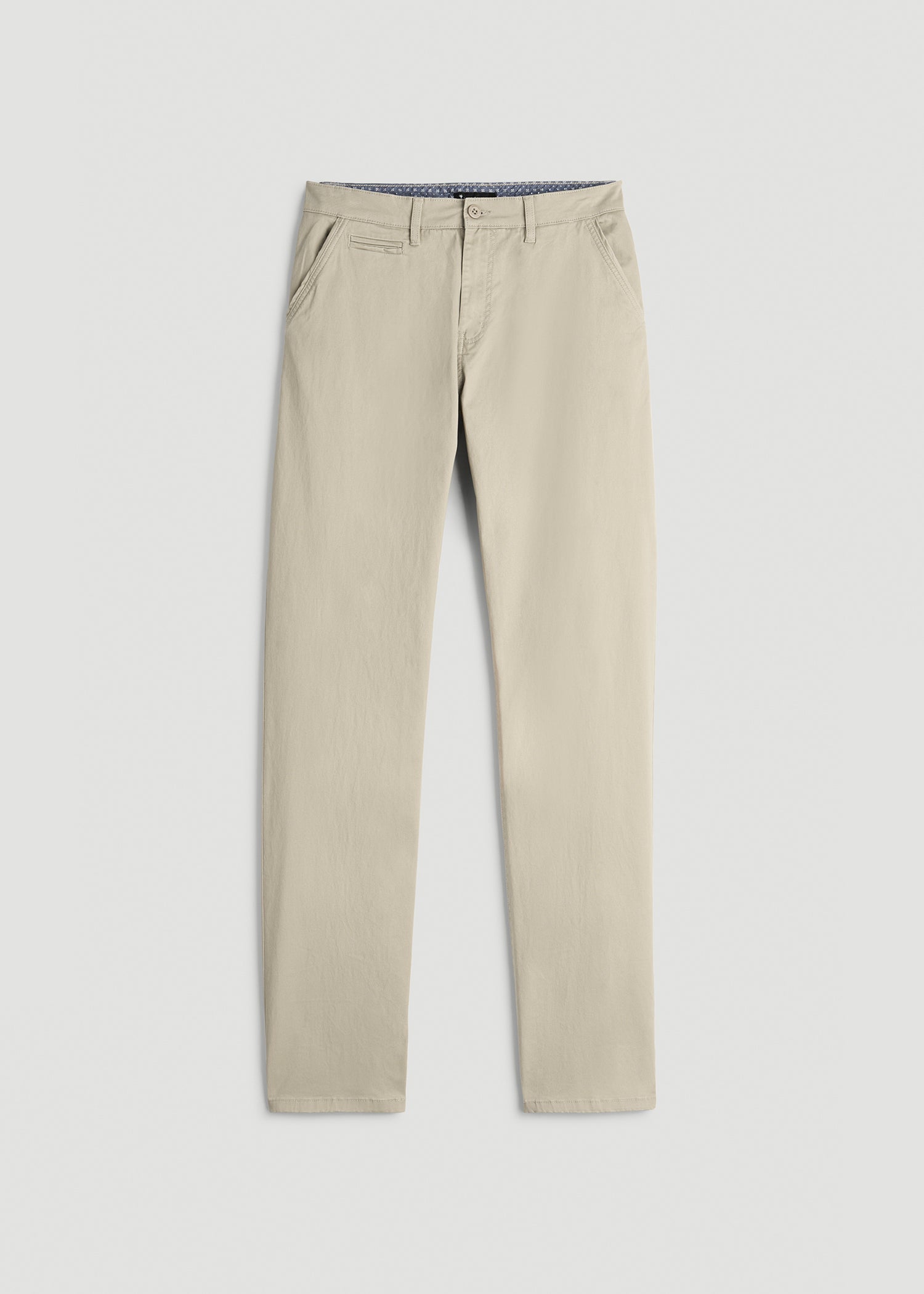 Carman TAPERED Chinos for Tall Men in Desert Khaki