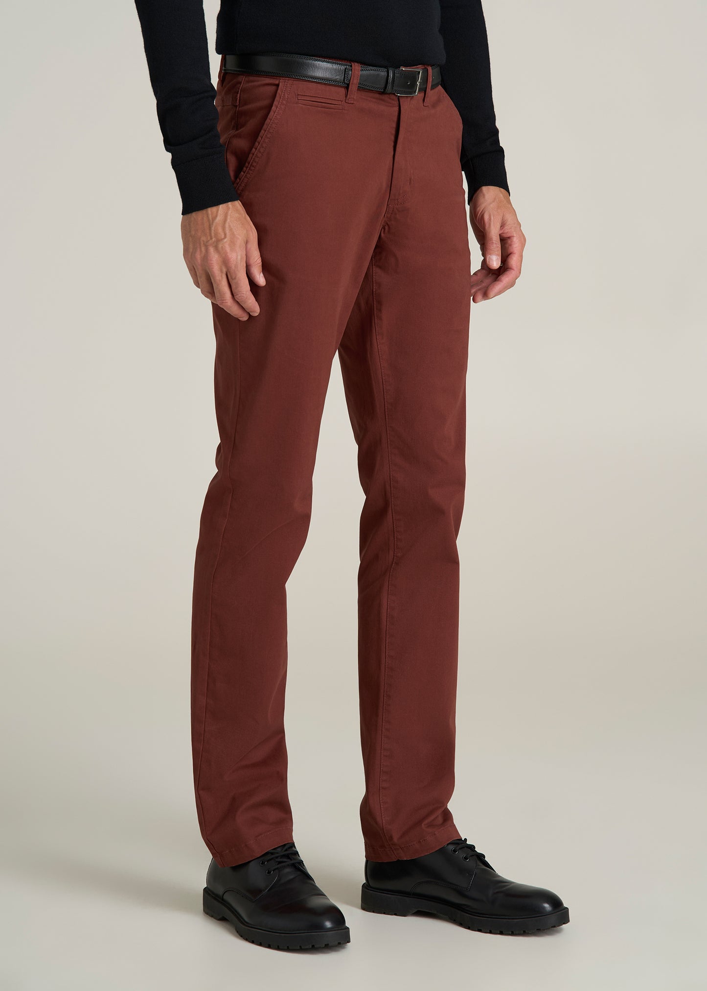 Carman TAPERED Chinos in Intense Rust - Pants for Tall Men