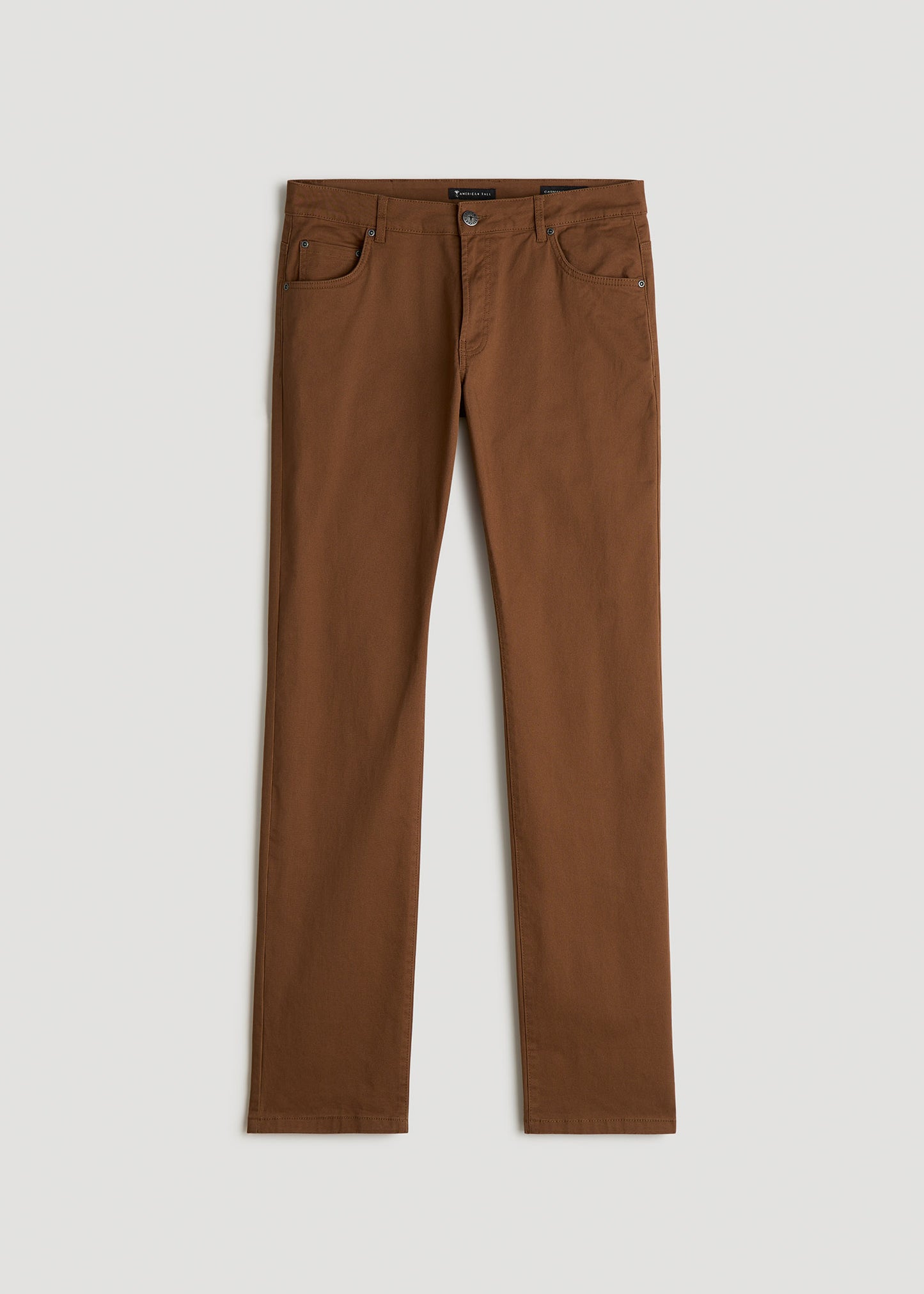 Carman TAPERED Fit Five Pocket Pants for Tall Men in Marine Navy