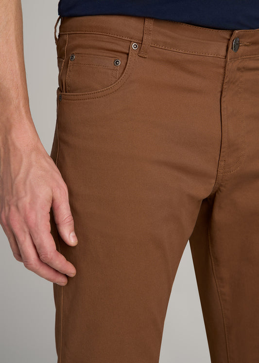 Carman Tapered Fit Five-Pocket Pant Men's in Nutshell