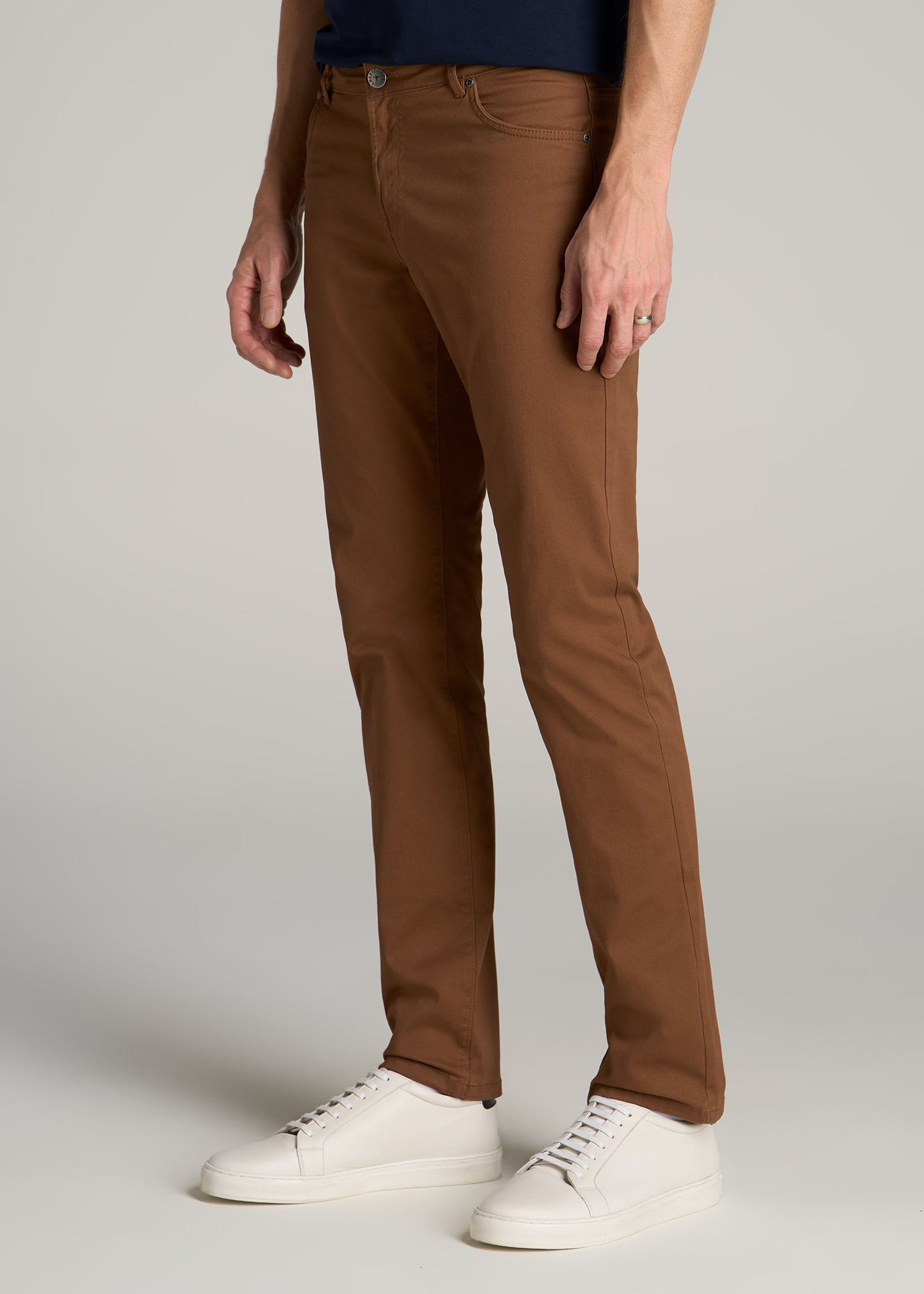 Carman Tapered Fit Five-Pocket Pant Men's in Nutshell