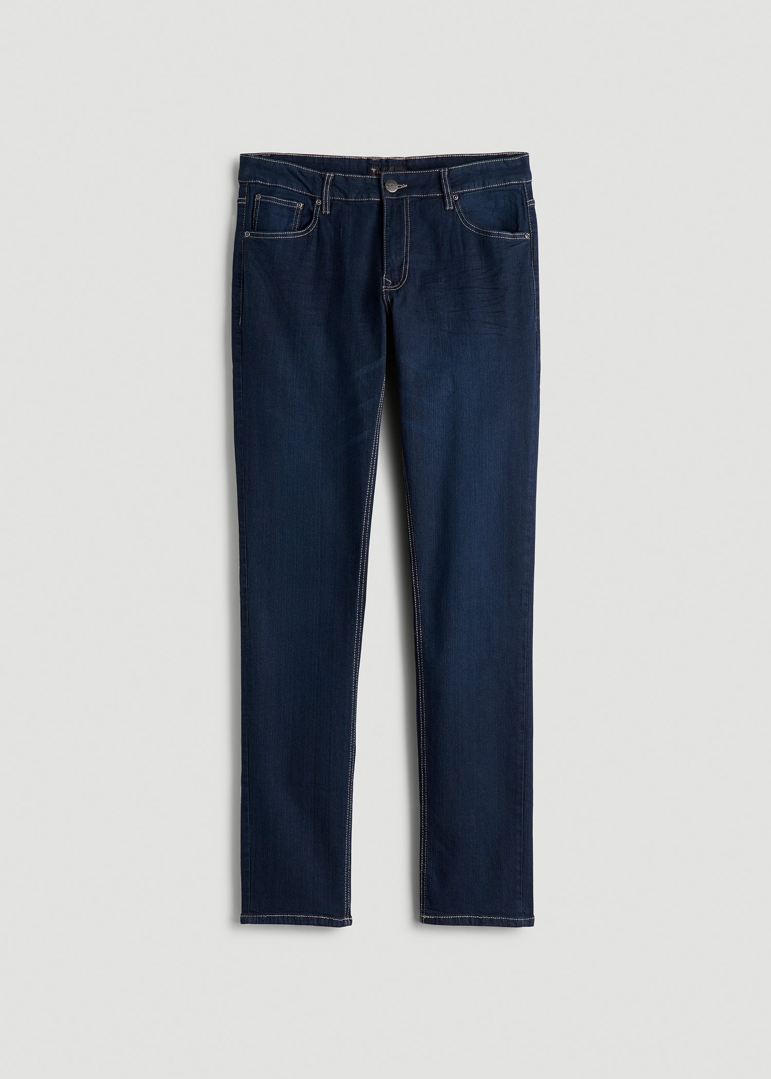 Carman TAPERED Jeans for Tall Men in Blue Steel