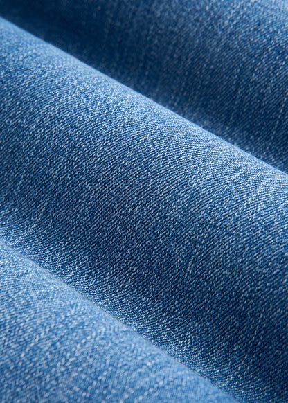 Carman TAPERED Jeans for Tall Men in Classic Mid Blue