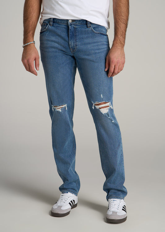 Black Faded Jeans Mens: Tall Travis Faded Black Skinny Jeans – American Tall