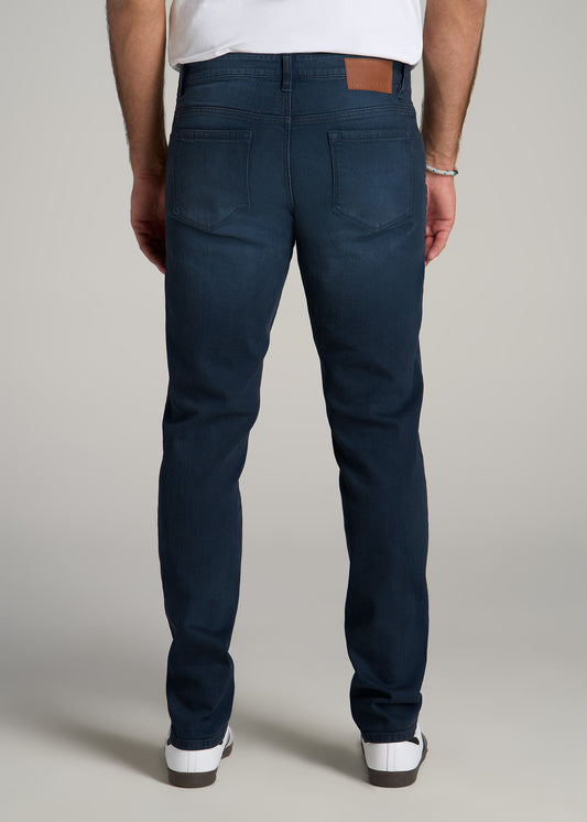 Carman TAPERED Jeans for Tall Men in Faded Blue Black