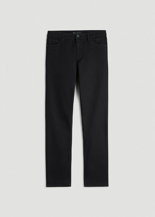 Carman TAPERED Jeans for Tall Men in Optimum Black