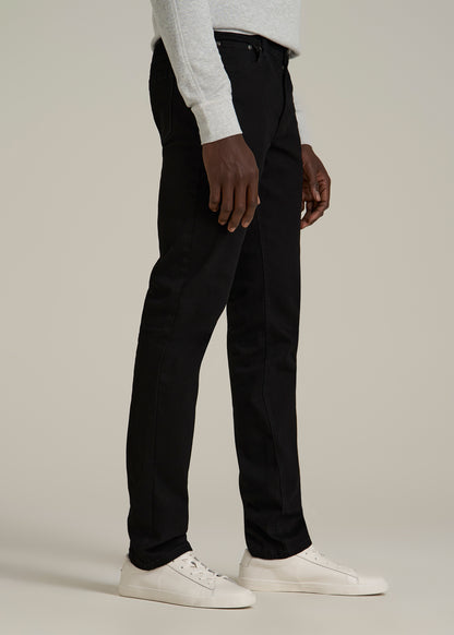 Carman TAPERED Jeans for Tall Men in True Black