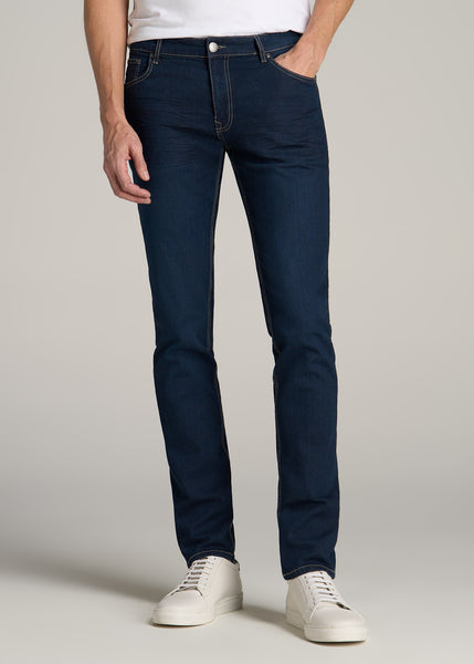 Carman Tapered Jeans For Tall Men California Blue