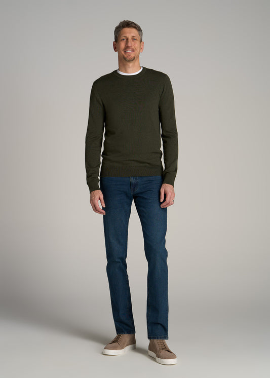 Carman TAPERED Jeans for Tall Men in Coastal Blue