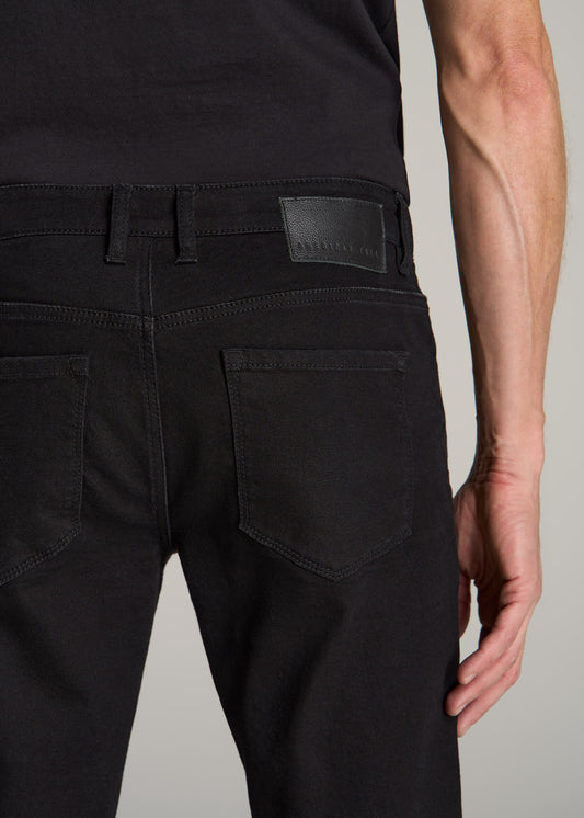 Carman TAPERED Jeans for Tall Men in True Black