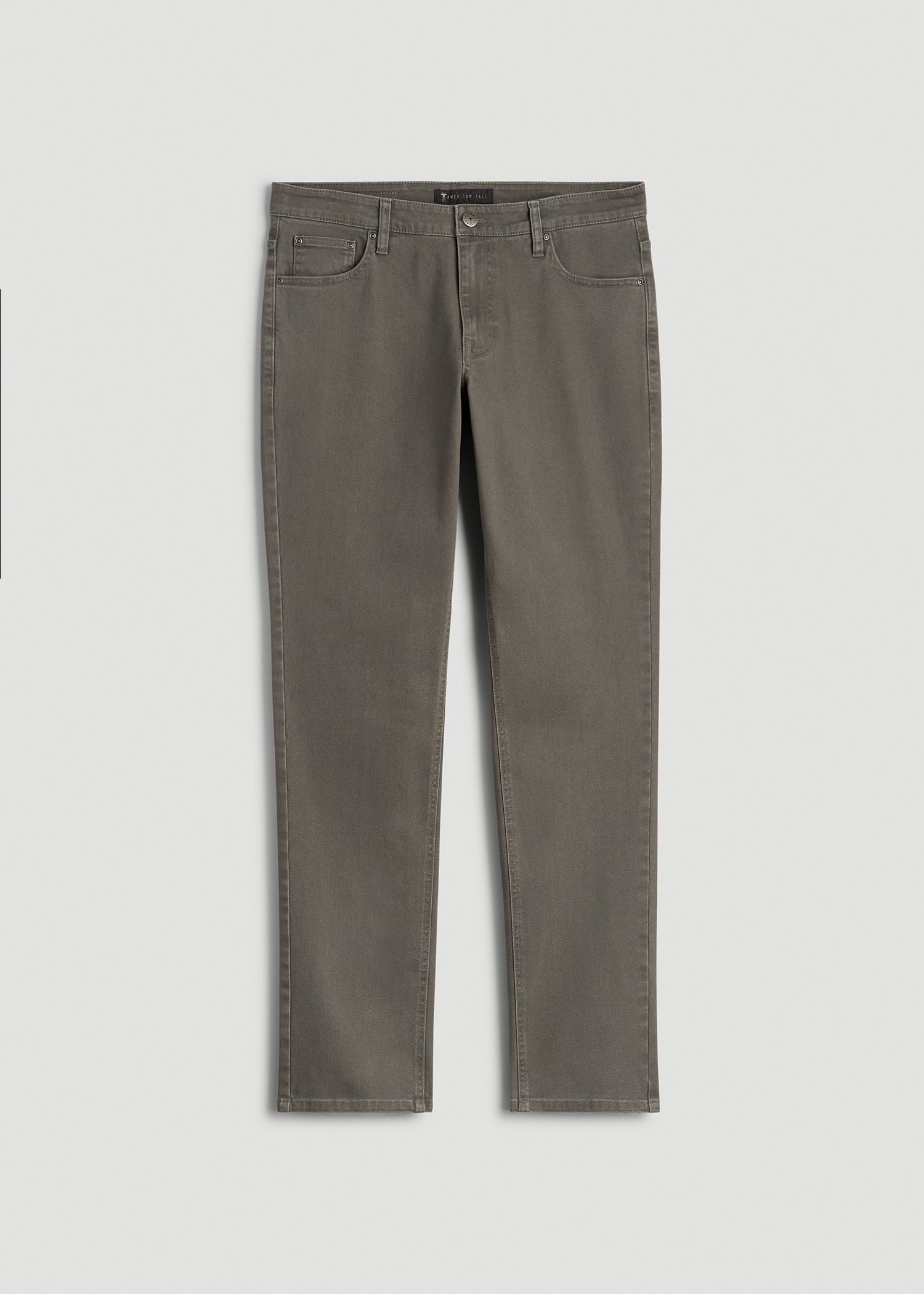 Carman Tapered Fit Colored Jeans for Tall Men in Sage