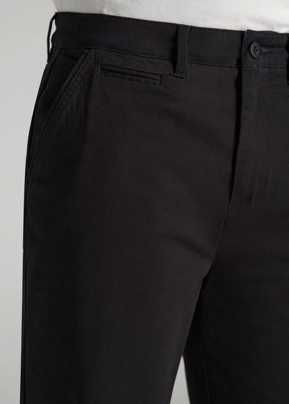 Chino Shorts for Tall Men in Black