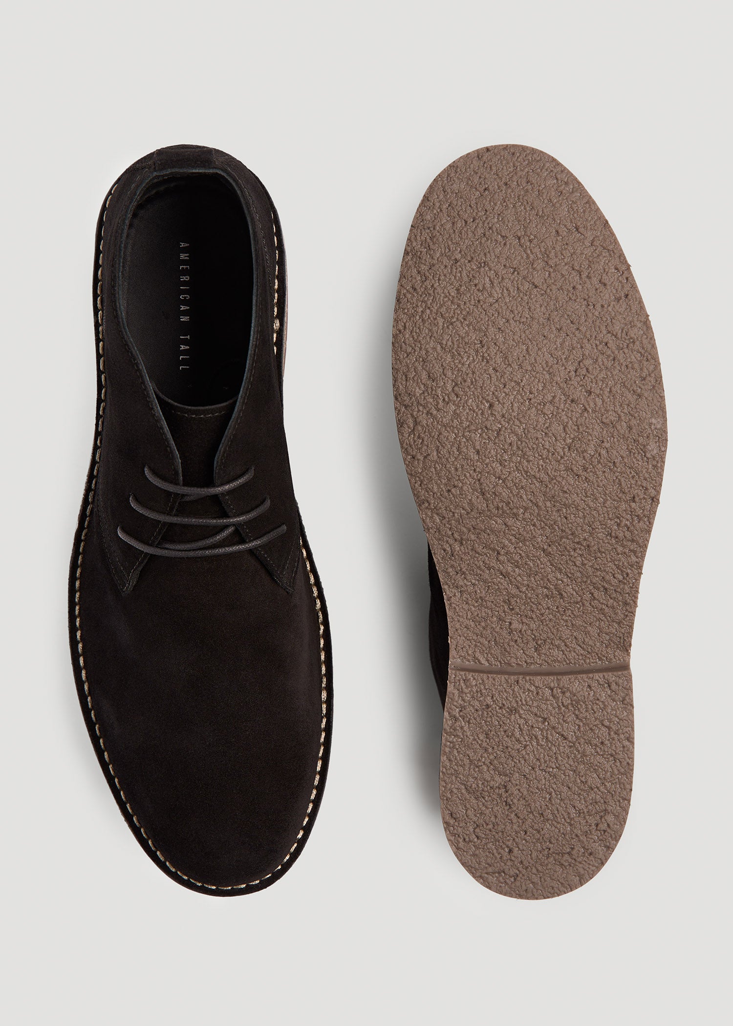 Chukka Boots for Tall Men in Black