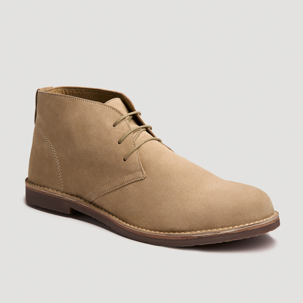 Chukka Boots for Tall Men in Cappuccino American Tall
