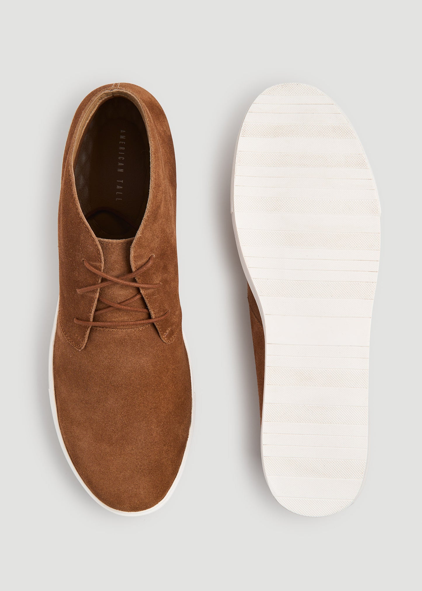 Chukka Sneaker Boots for Tall Men in Tan