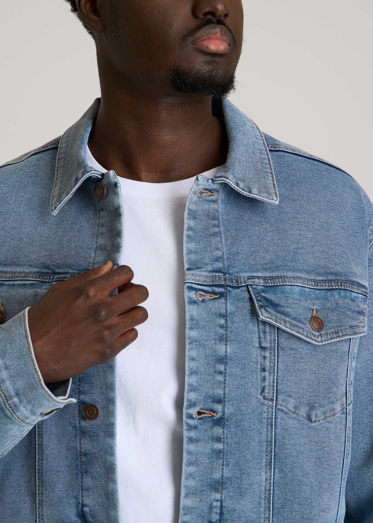 Classic Denim Jacket for Tall Men | American Tall