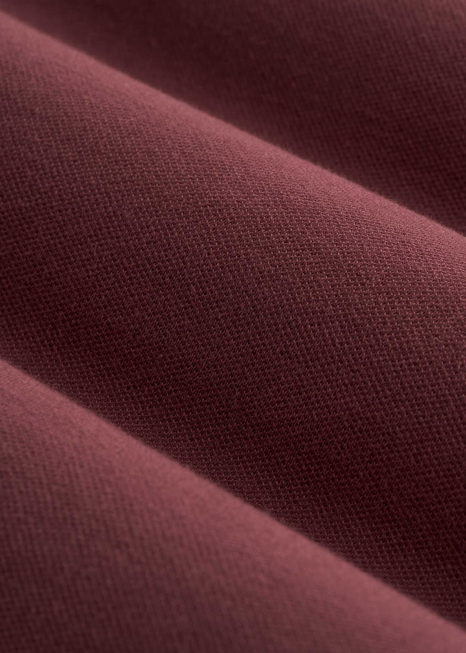 Classic Polo with Embroidered Logo for Tall Men in Cherry Brown