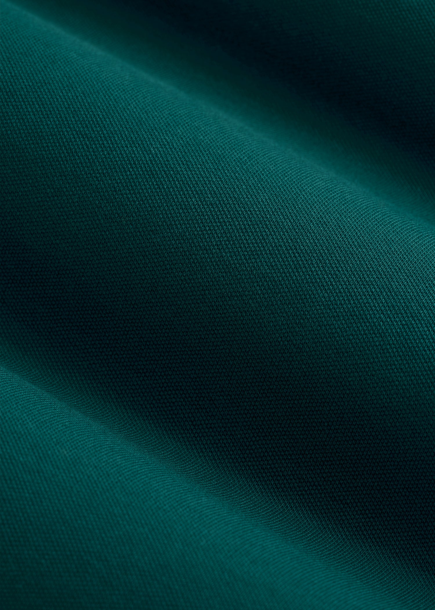 Classic Polo with Embroidered Logo for Tall Men in Deep Teal
