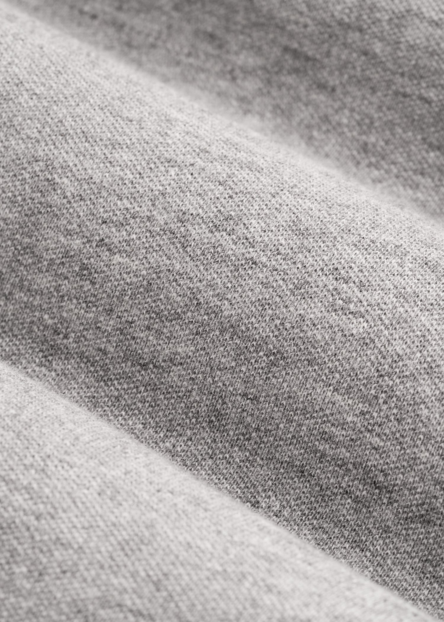 Classic Polo with Embroidered Logo for Tall Men in Heathered Grey