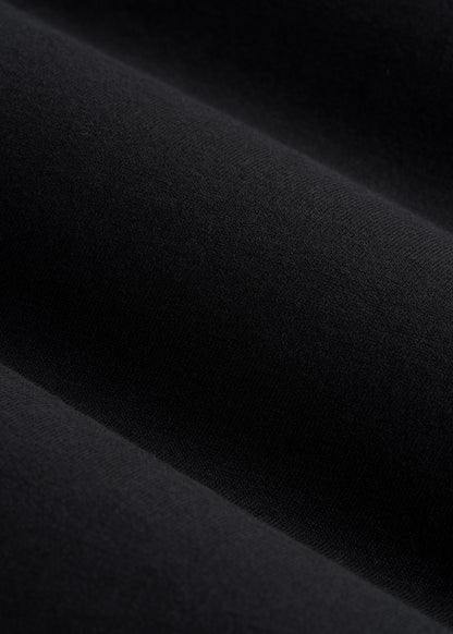 Core Cotton Crewneck Tee for Tall Men in Black