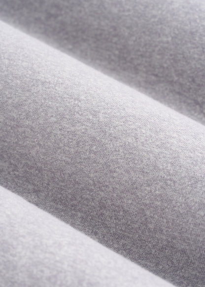 Core Cotton Crewneck Tee for Tall Men in Dusty Lilac Melange