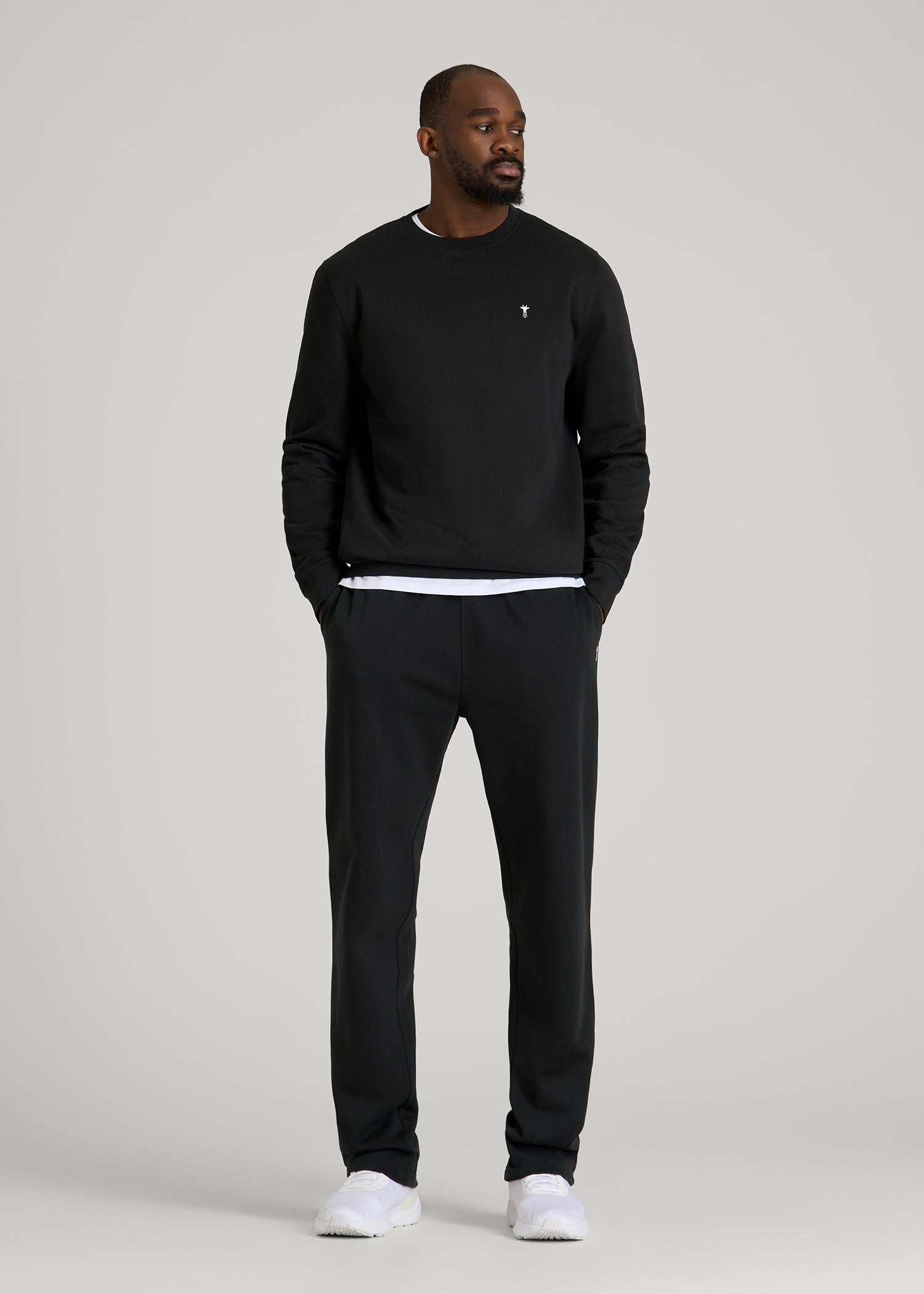 Core Motion Fleece Crewneck for Tall Men | American Tall