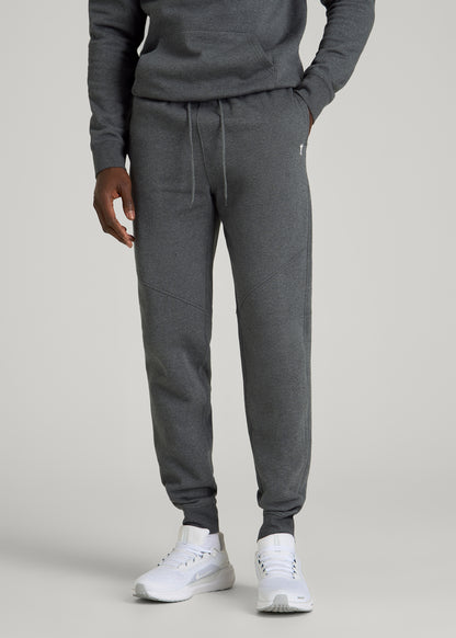 Core Motion Fleece Jogger for Tall Men in Charcoal Mix