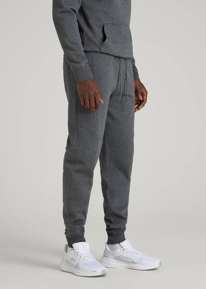 Core Motion Fleece Jogger for Tall Men in Charcoal Mix