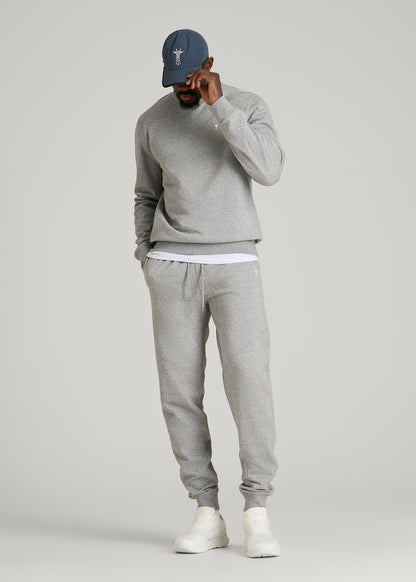 Core Motion Fleece Jogger for Tall Men in Heathered Grey