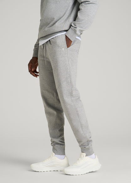 Core Motion Fleece Jogger for Tall Men in Heathered Grey