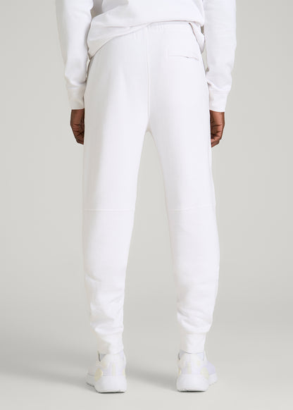 Core Motion Fleece Jogger for Tall Men in White