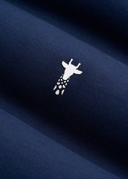 Core Motion Fleece Popover Hoodie for Tall Men in Navy Blue