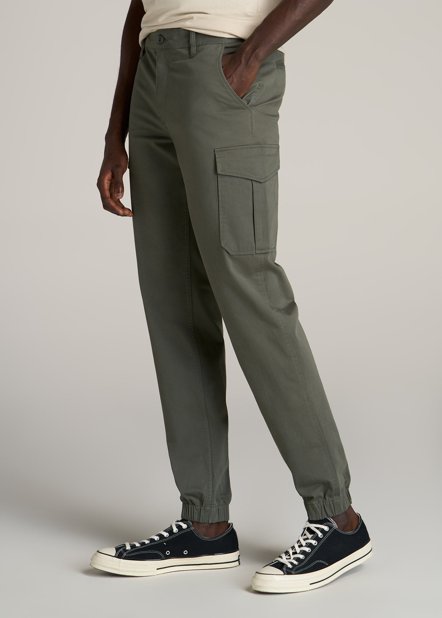 Mens cotton cargo pants Clearance