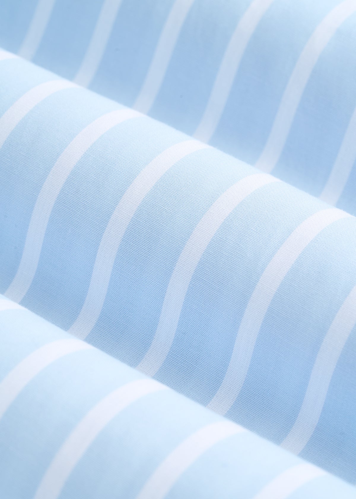 Cotton Poplin Pajama Pants for Tall Men in Blue Stripe
