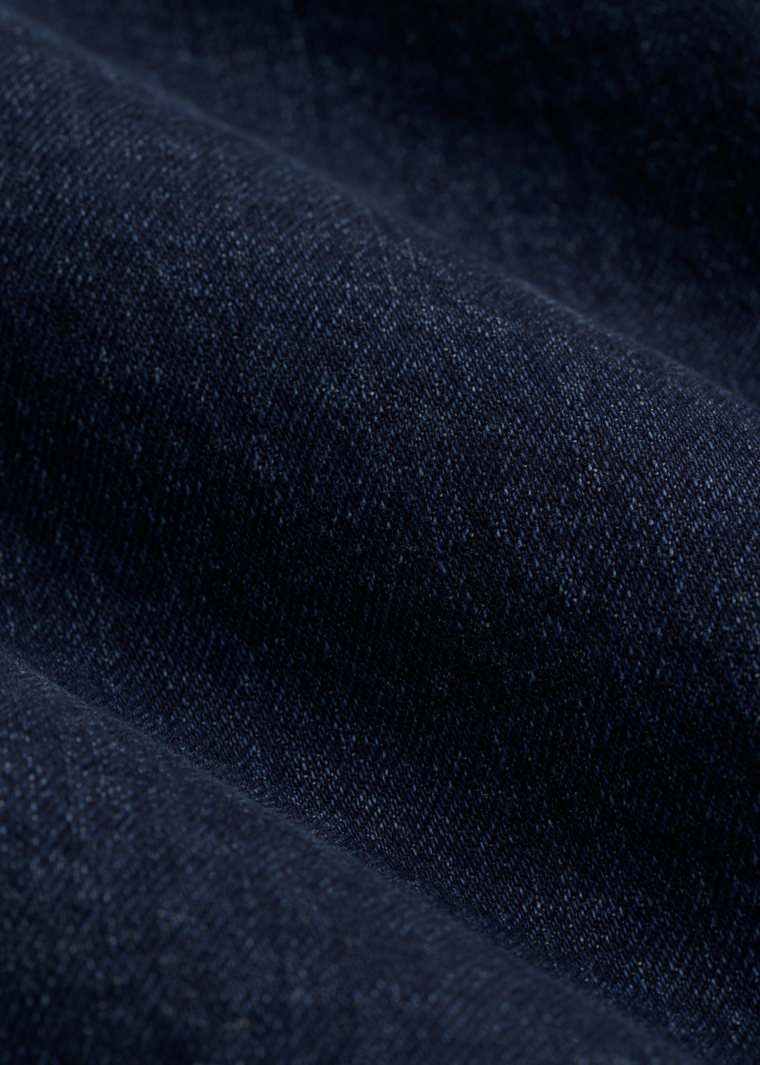 Denim Trucker Jacket for Tall Men in Raw Indigo