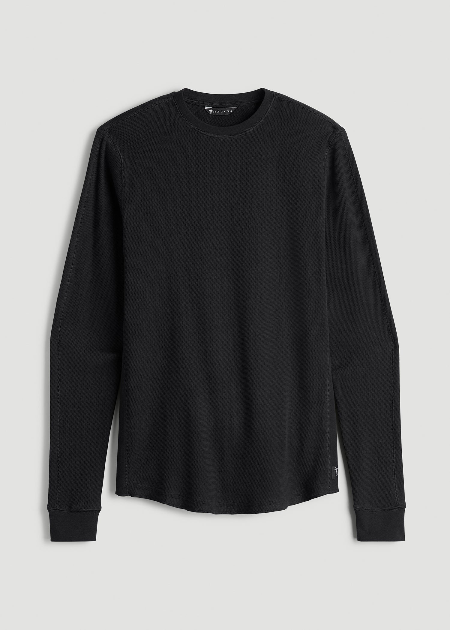Double Honeycomb Thermal Crewneck Extra-Long Top | American Tall