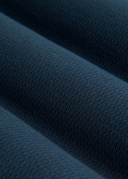 Double Honeycomb Thermal Crewneck for Tall Men in True Navy