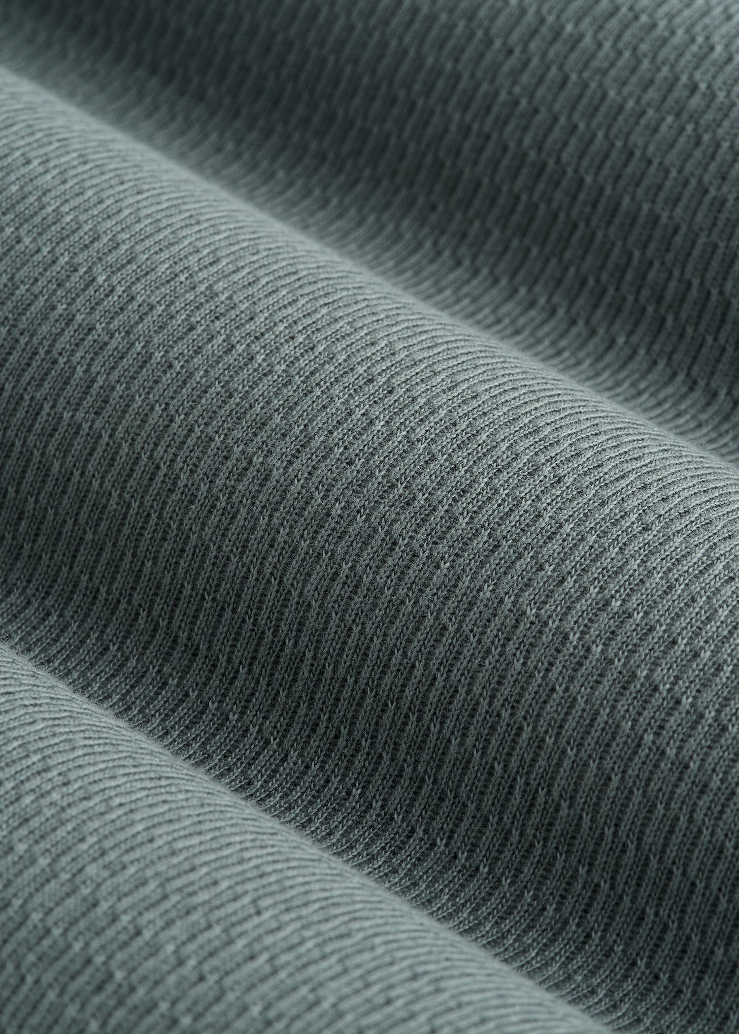 Double Honeycomb Thermal Long-Sleeve Henley Shirt for Tall Men in Balsam Green