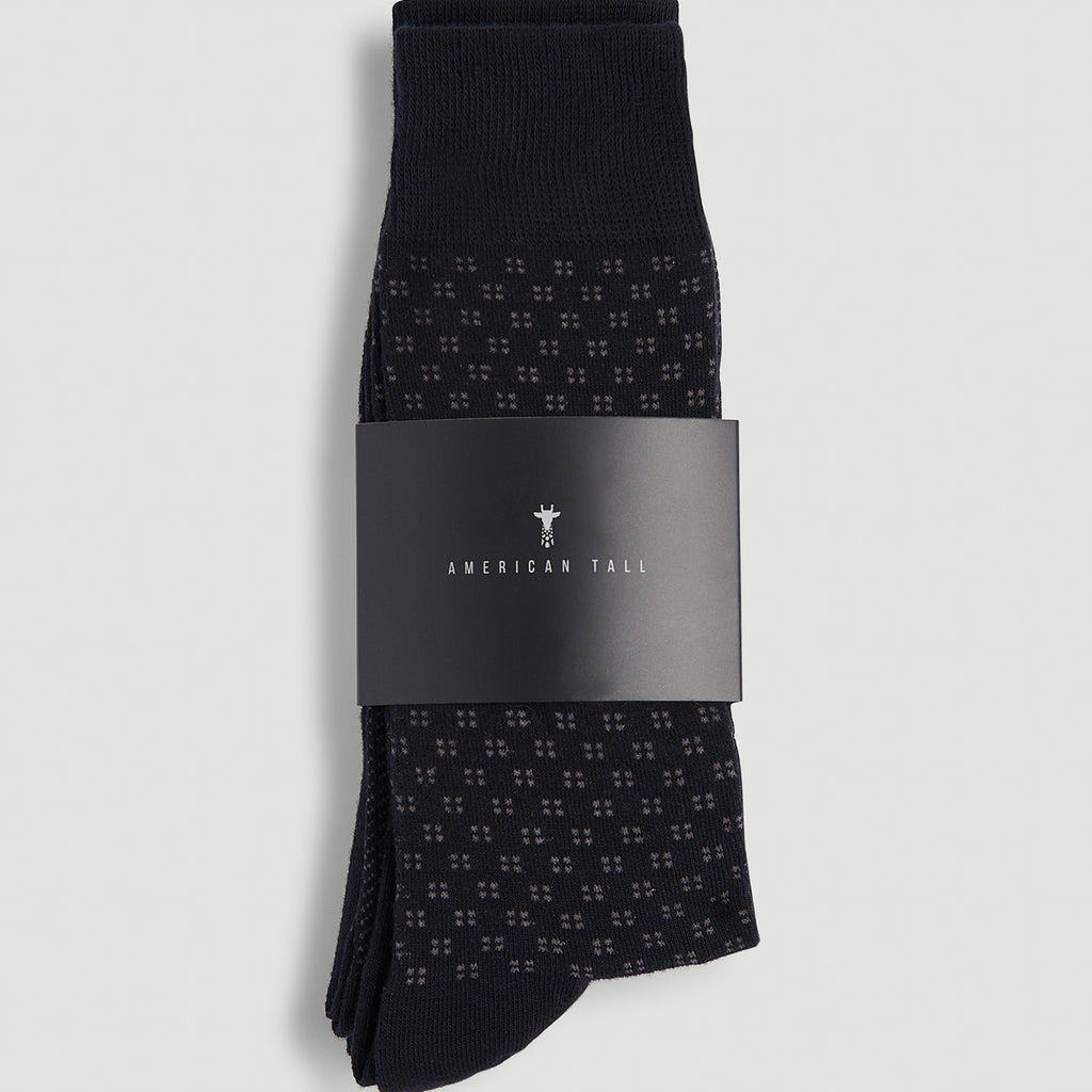 Men's Dress Socks Size 14 to 17 (3-Pack)