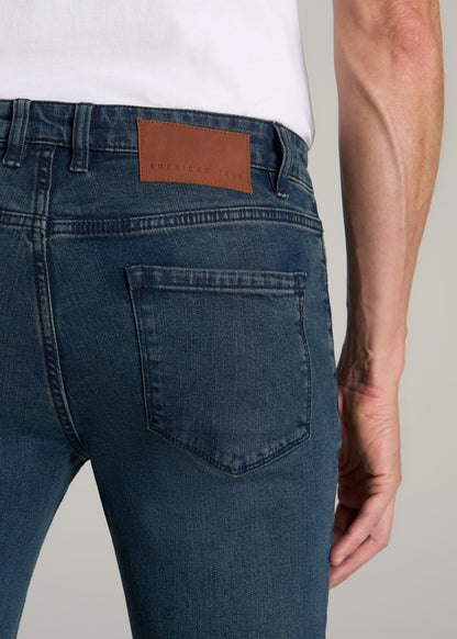 Dylan Slim Fit Jeans for Tall Men in Coastal Blue
