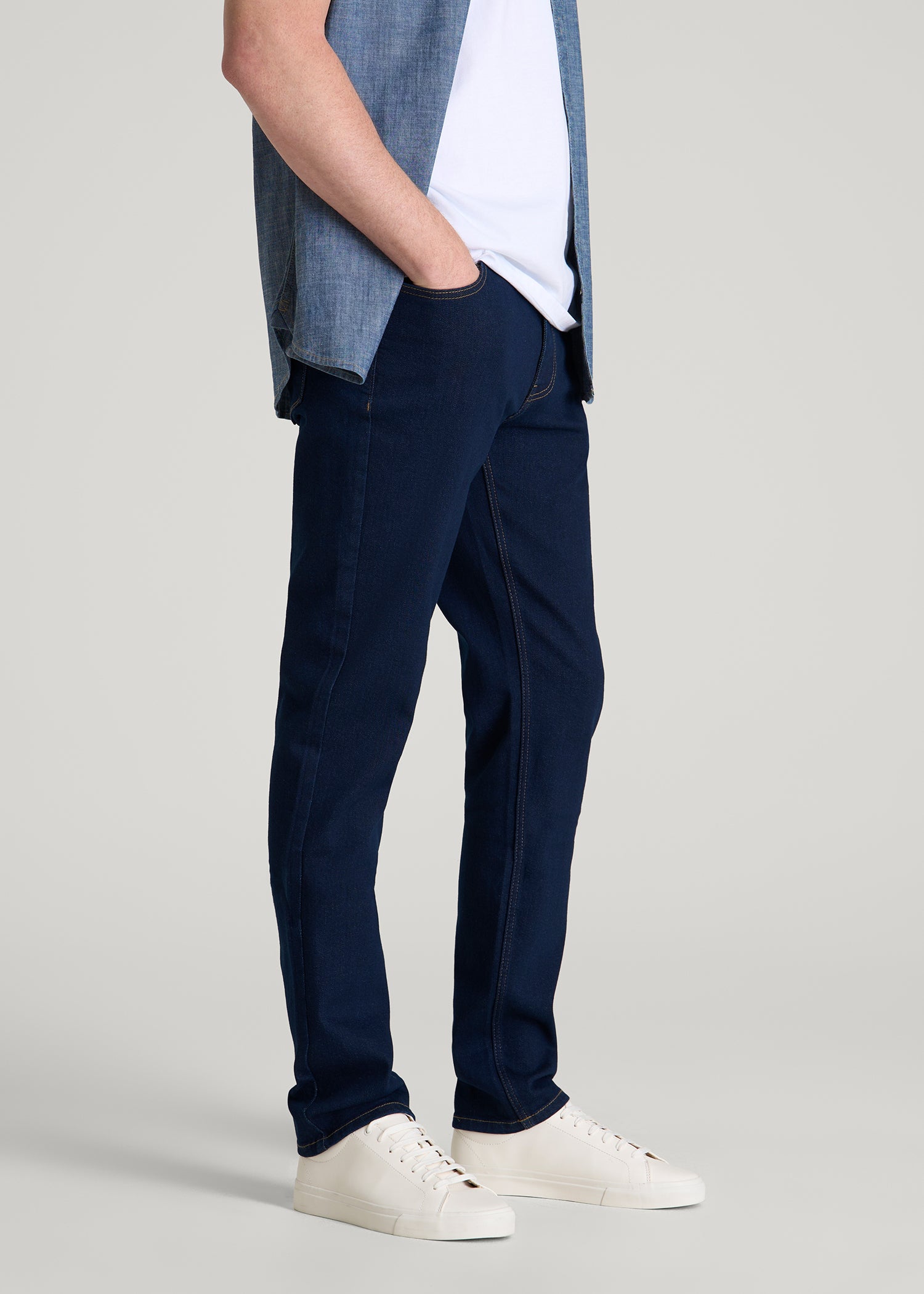 FRANKLIN & MARSHALL ジーンズ slim fit Dylan Slim Fit Jeans Atlantic Blue For Tall Men | American Tall