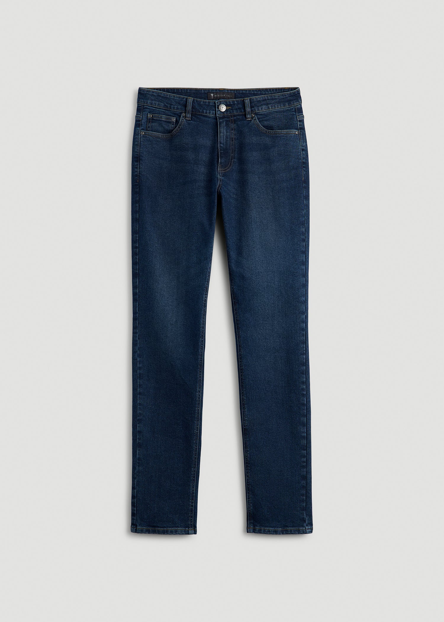 Dylan Slim Fit Jeans for Tall Men in Faded Dark Indigo