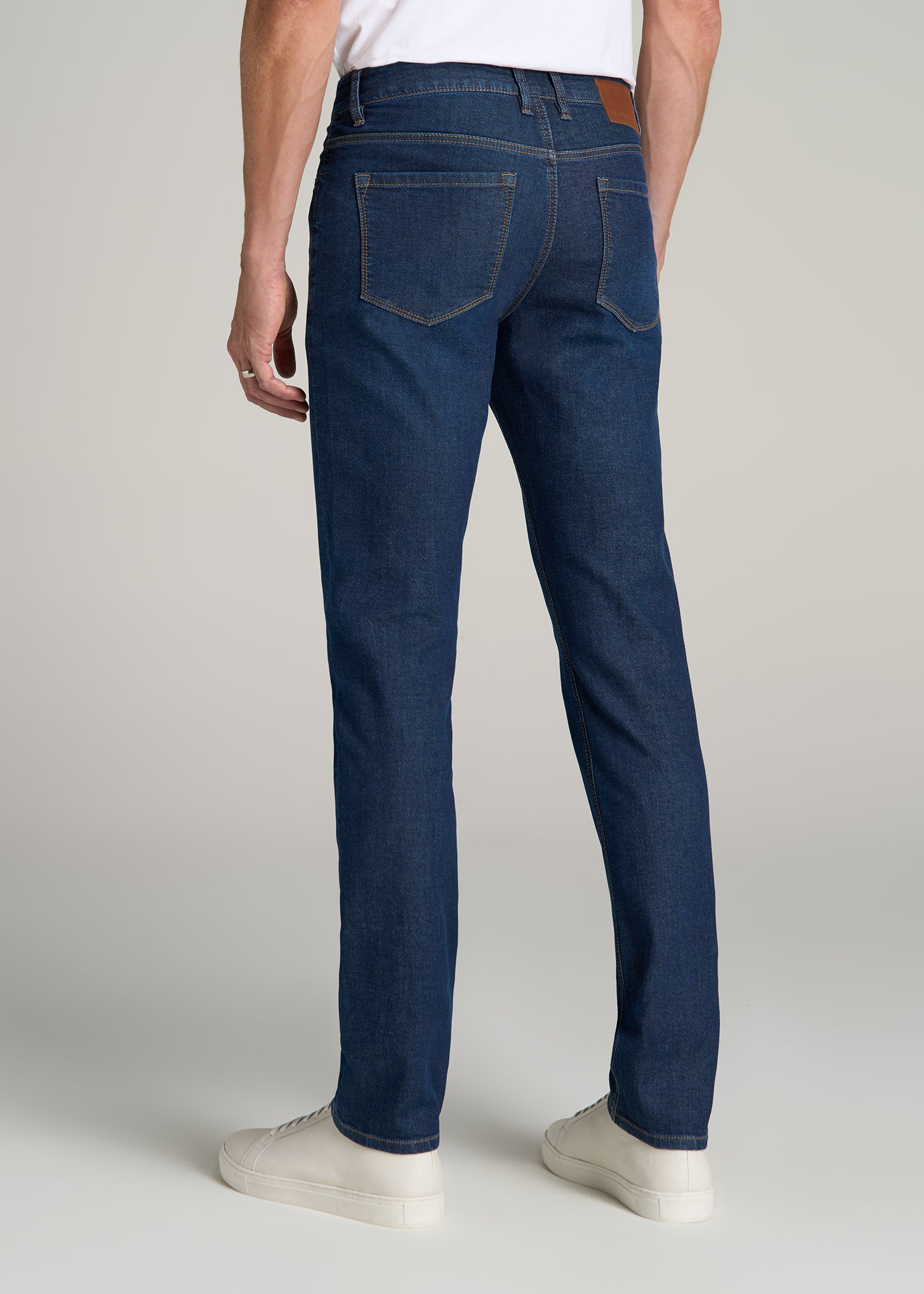 Dylan Slim Fit Fleeced Jeans for Tall Men | American Tall
