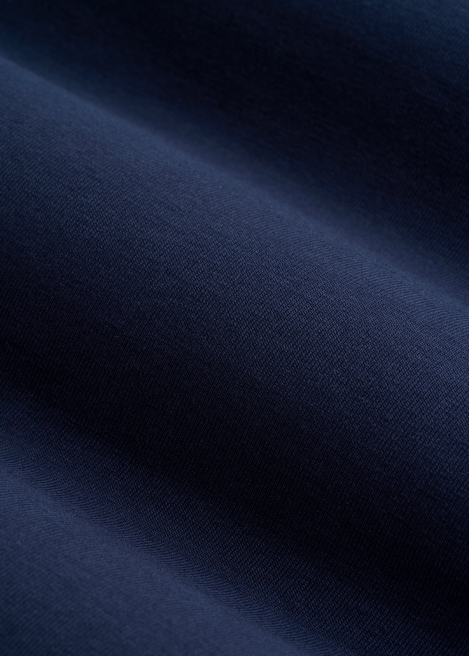 The Essential Modern Fit Crewneck Long Sleeve Tee for Tall Men in Navy