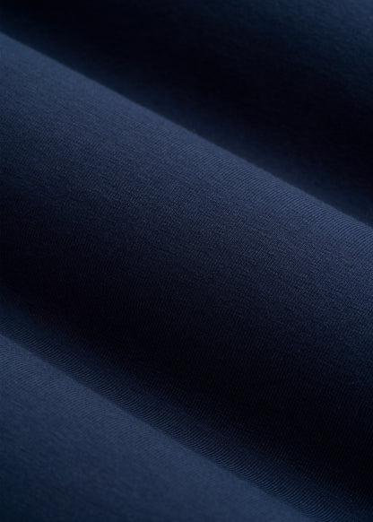 The Essential Modern Fit Crewneck Tee for Tall Men in Navy
