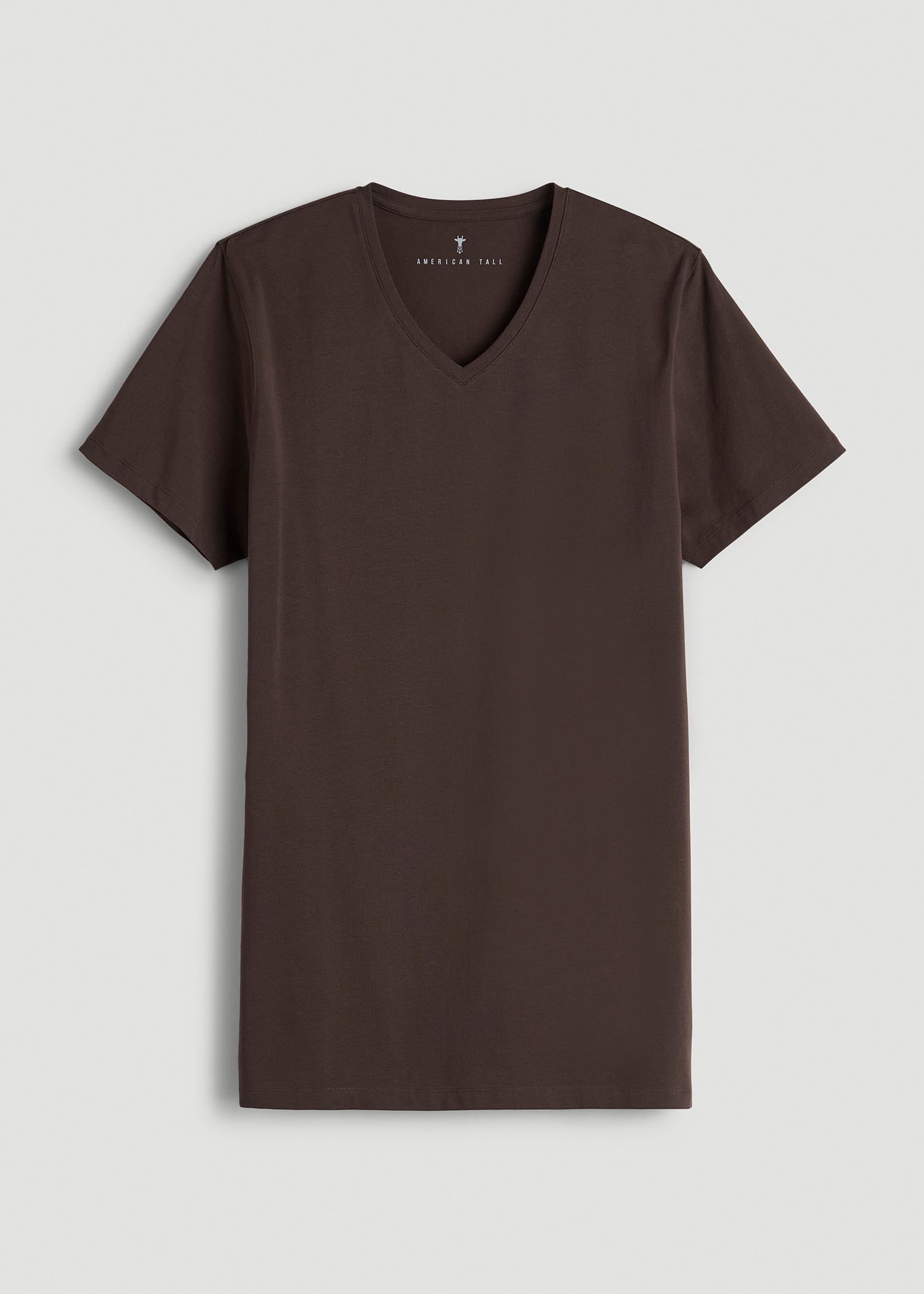 A/W2002 Y’s for men - V-Neck L/S Top Stretch Cotton V-Neck T-Shirt for Tall Men | American Tall