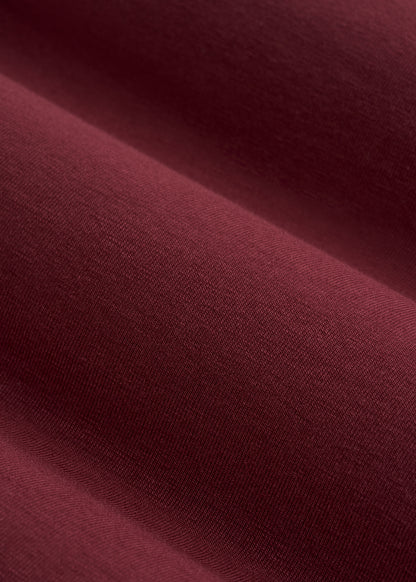 The Essential Slim Fit V-Neck Tee for Tall Men in Tawny Port