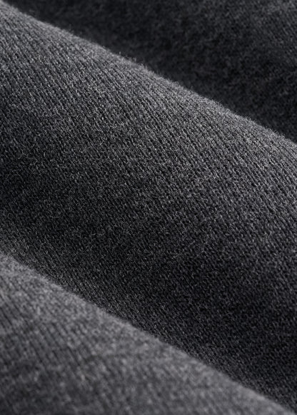 Everyday Quarter-Zip Sweater for Tall Men in Charcoal Mix